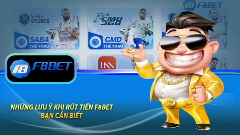 Rút tiền F8bet: Các phương thức rút tiền cực nhanh và rất dễ dàng chỉ có ở F8BET